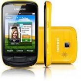 Celular Desbloqueado Samsung CORBY II GT-S3850 Amarelo